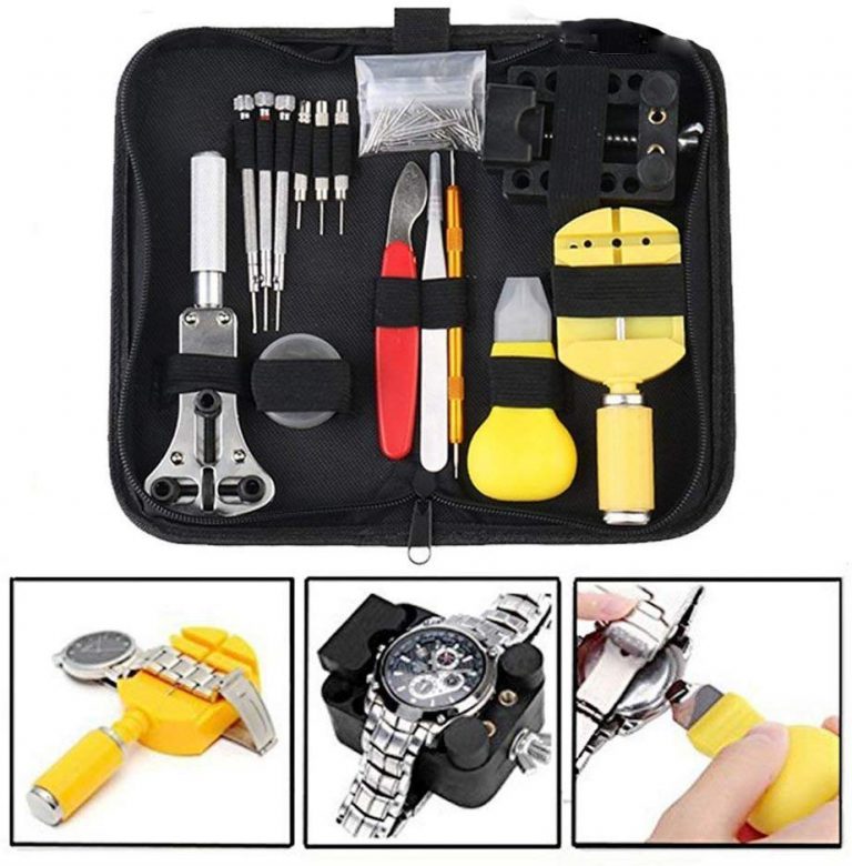 Watch Repair Kit Tools, Change Watch Battery Kit, Watch Band Tool,Watch